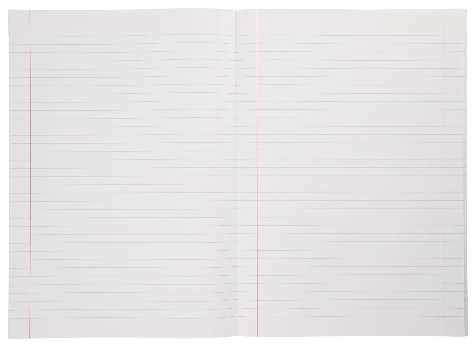 schriften A4 gelinieerd - 2 stuks - 14590181 - HEMA