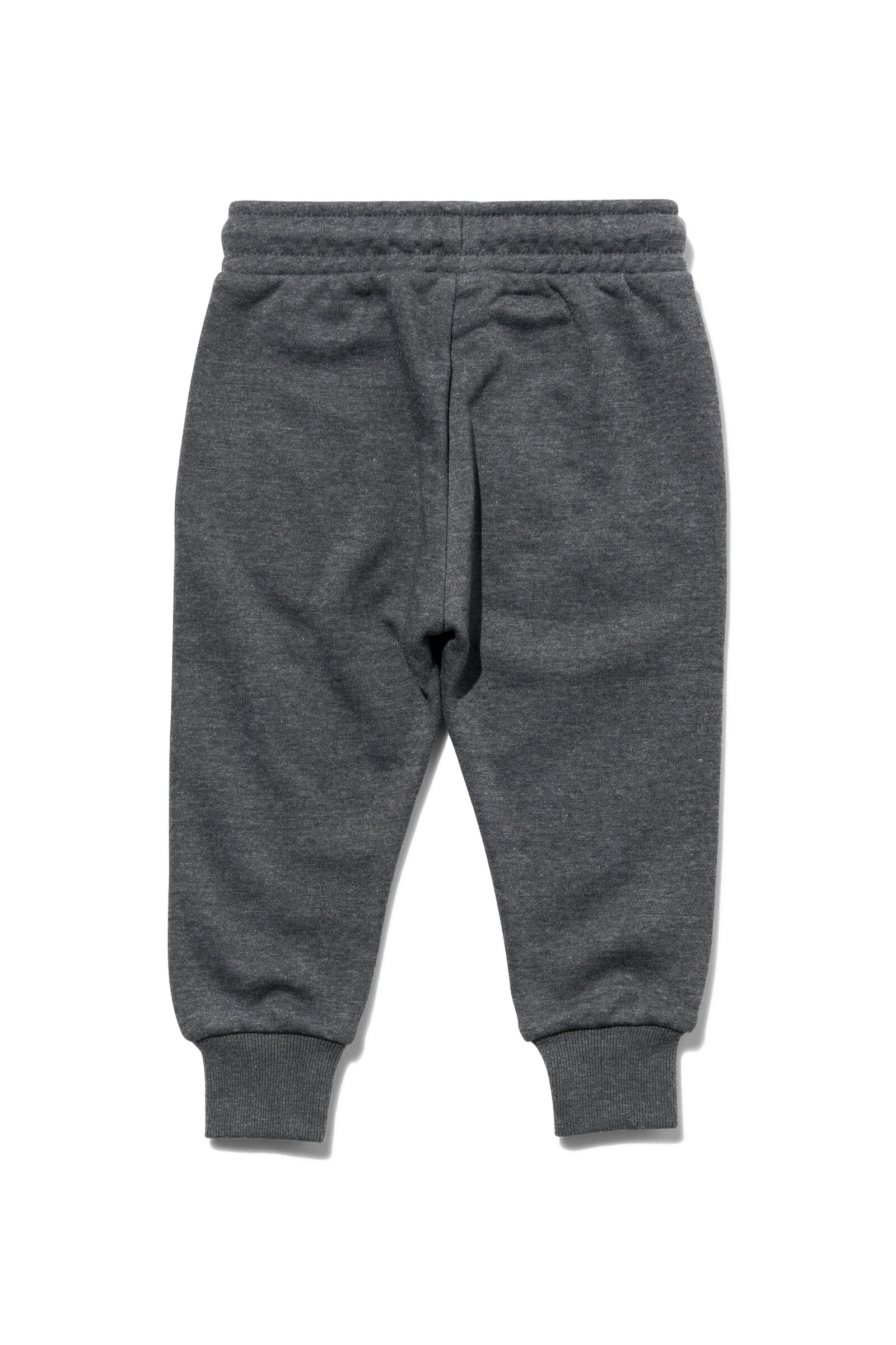 pantalon sweat bébé gris foncé 86 - 33171047 - HEMA