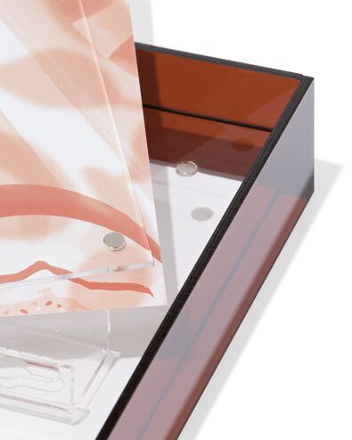 cadre photo 15x20 cm acrylique marron - 13625025 - HEMA