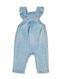 baby tuinbroek ruffle  blauw 74 - 33098833 - HEMA