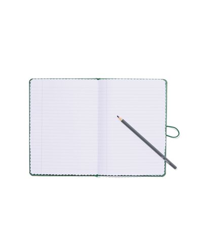 carnet A5 vert - 14106002 - HEMA
