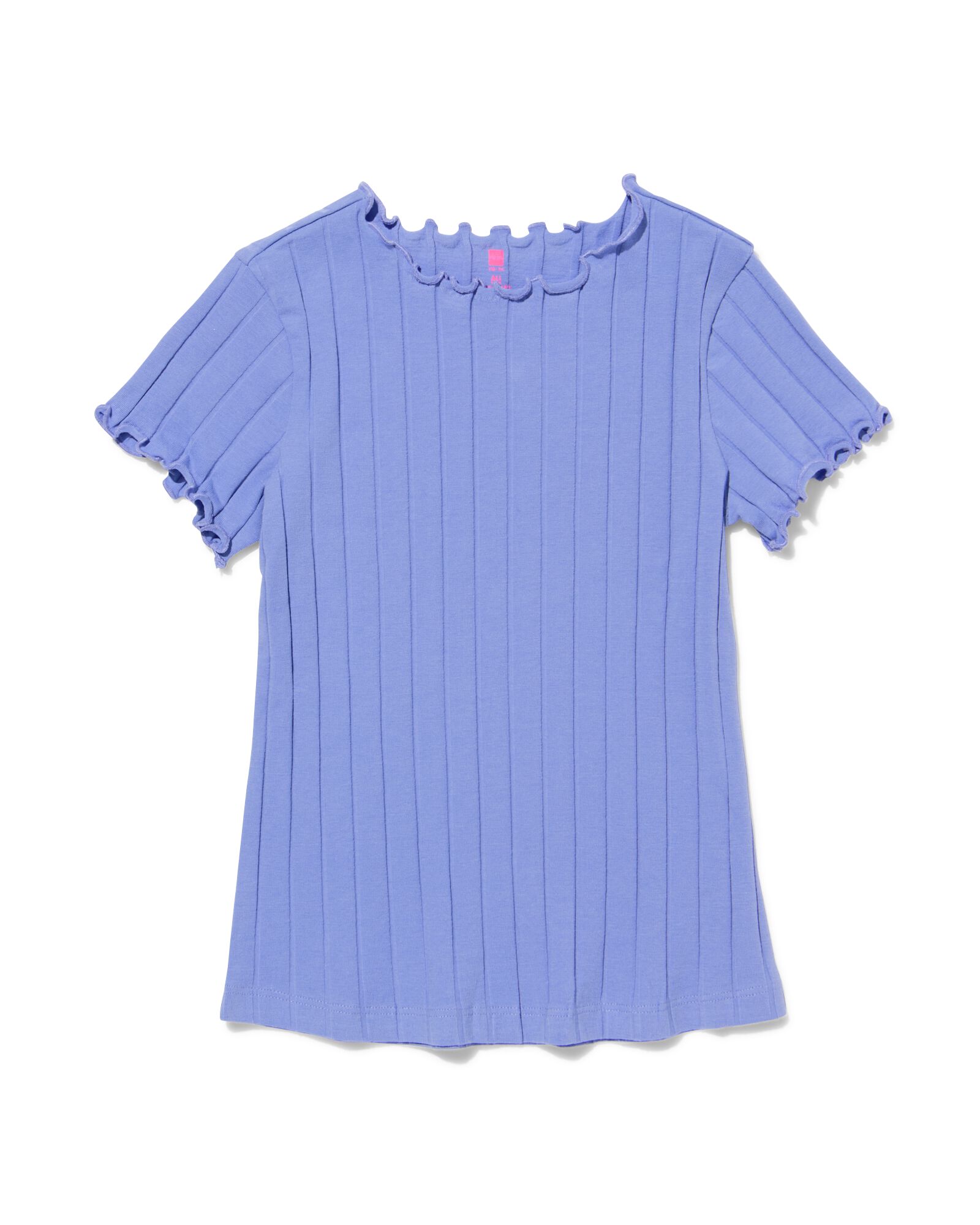 kinder T-shirt paars - 30816302PURPLE - HEMA