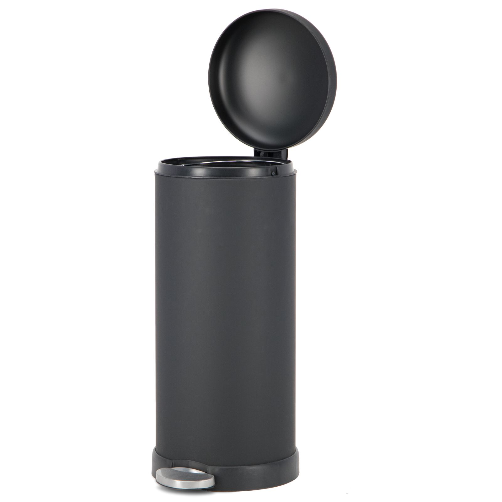 prullenbak 30L zwart - 20500042 - HEMA