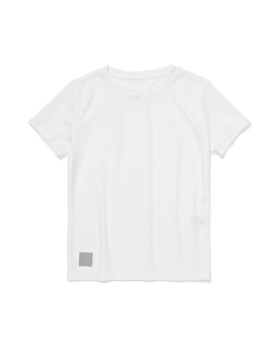T-shirt de sport enfant blanc - 30670088WHITE - HEMA