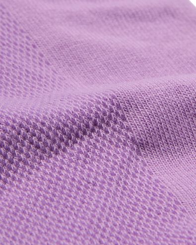 socquettes femme avec coton violet 35/38 - 4280341 - HEMA