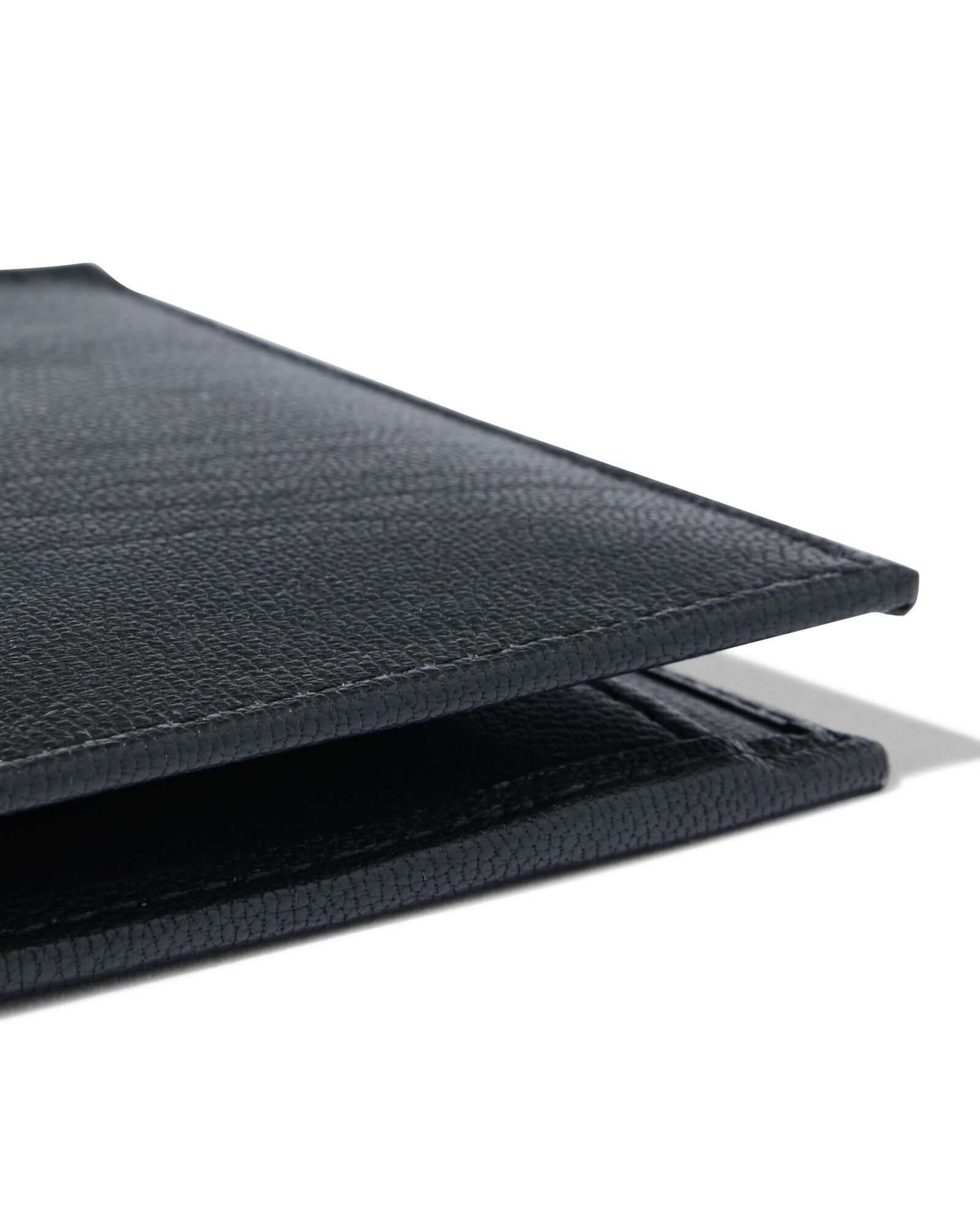 Brieftasche Leder, schwarz - 18150051 - HEMA