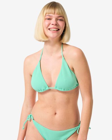 Damen-Triangel-Bikinioberteil gr&uuml;n - 22351860GREEN - HEMA