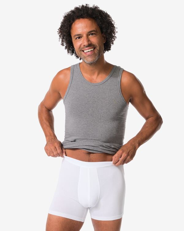 Herren-Boxershorts &ndash; 3 St&uuml;ck wei&szlig; wei&szlig; - 19145060WHITE - HEMA