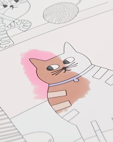 livre d'aquarelle A5 animaux - 15900112 - HEMA