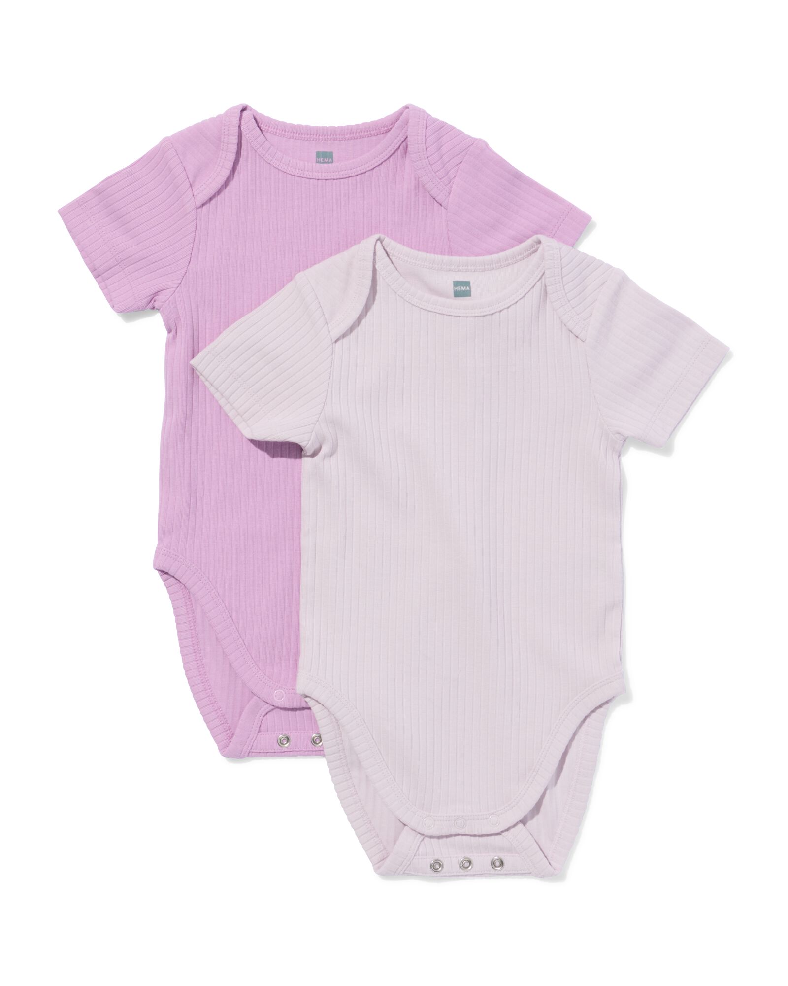 body b&eacute;b&eacute; LENZING&trade; ECOVERO&trade; c&ocirc;tel&eacute; - 2 pi&egrave;ces lilas lilas - 33307860LILAC - HEMA