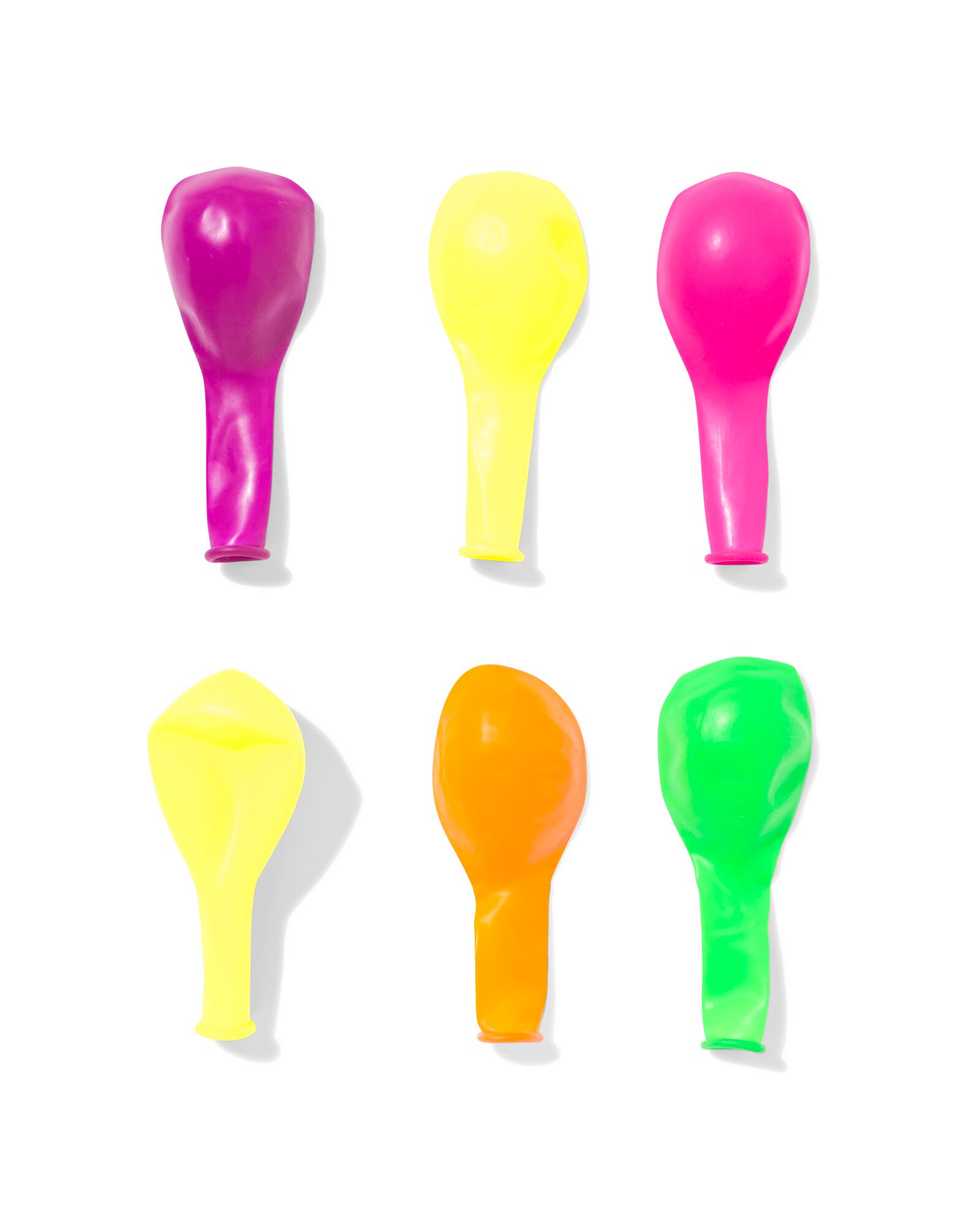 ballons &Oslash; 23 cm n&eacute;on - lot de 10 - 14260093 - HEMA