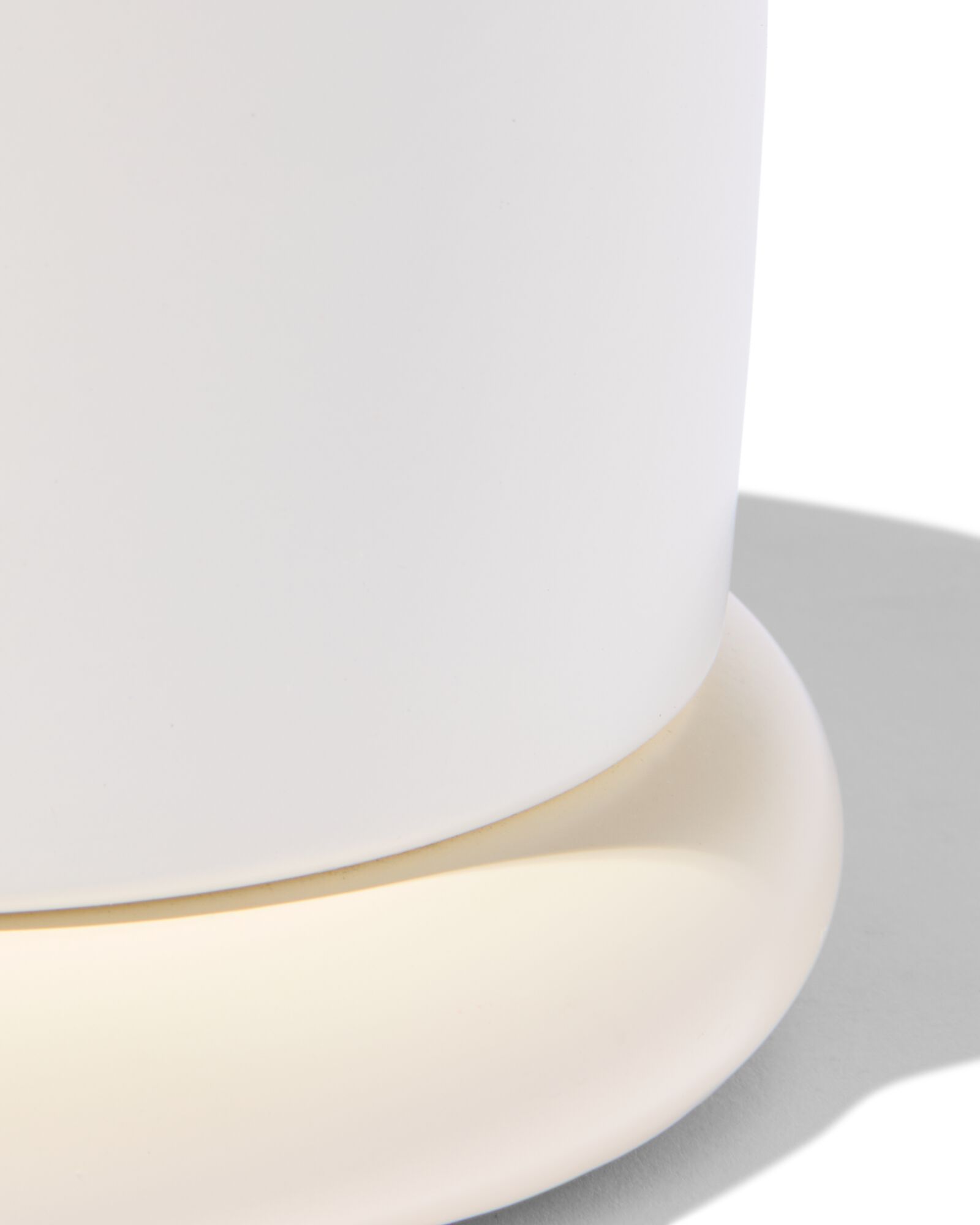 cache-pot &Oslash; 15,5 x 12 cm m&eacute;tal blanc - 13324056 - HEMA