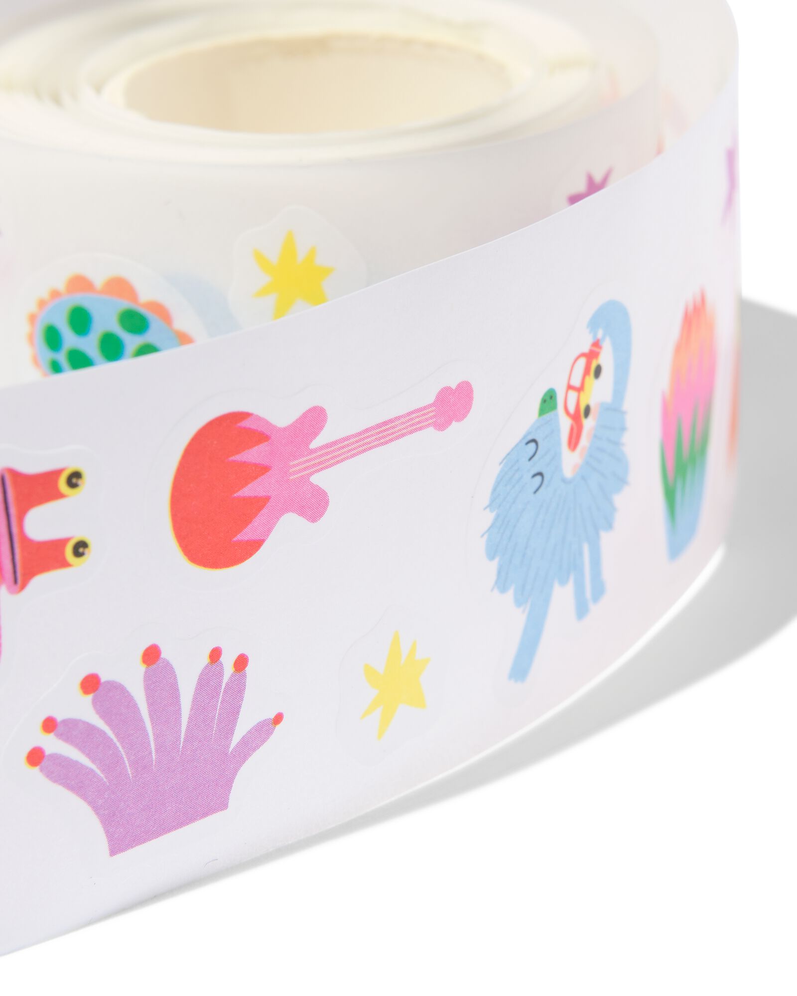 Sticker auf einer 4m Rolle, Monster - 15900326 - HEMA