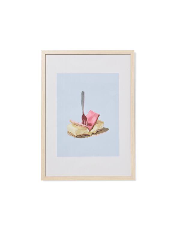 Bilderrahmen, 21 &times; 29,7 cm, Holz, schmal - 13626077 - HEMA