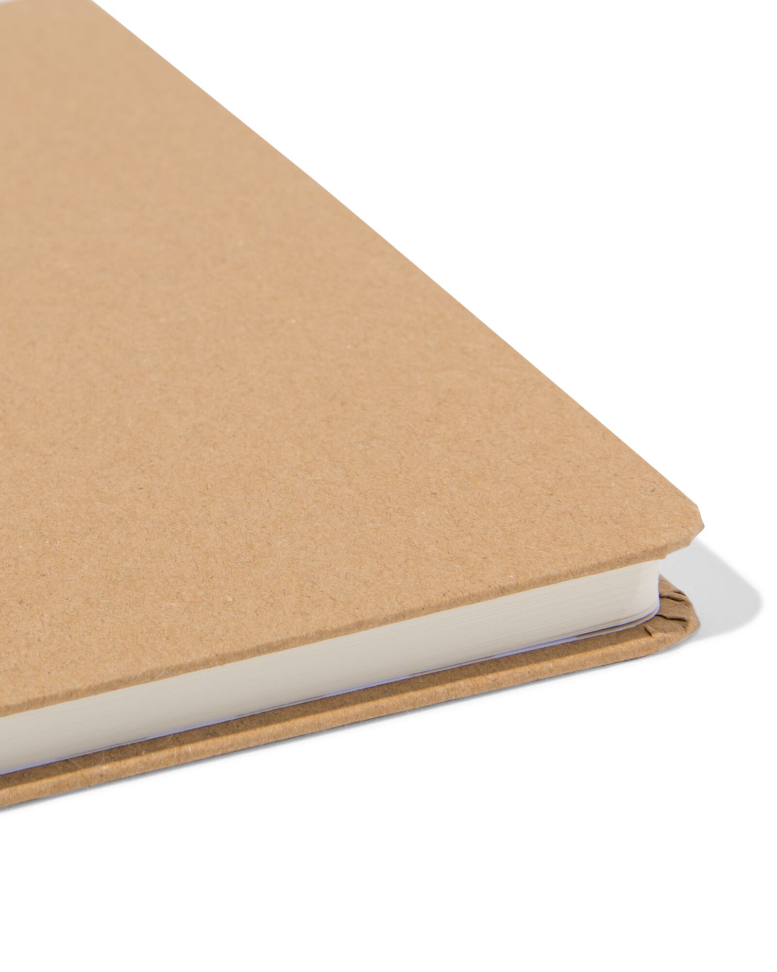 Notizbuch A5 blanko mit Kraftpapier - 14120133 - HEMA