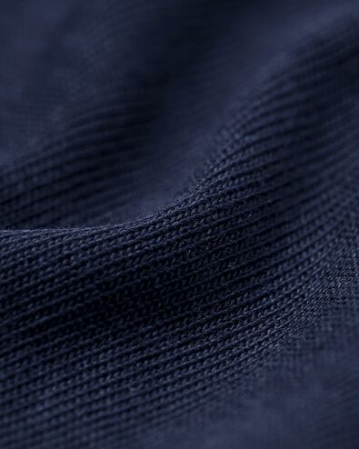 heren T-shirt Elias relaxed fit donkerblauw donkerblauw - 2129950DARKBLUE - HEMA