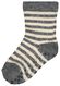 5 Paar Baby-Socken mit Bambus grau grau - 1000028747 - HEMA