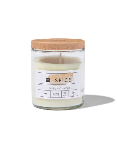 bougie parfum&eacute;e dans un verre &Oslash;6.5 spice - 13502451 - HEMA