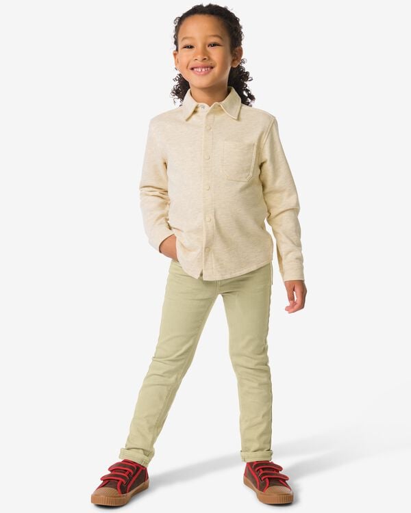 pantalon enfant jean jogging vert clair vert clair - 30709703LIGHTGREEN - HEMA
