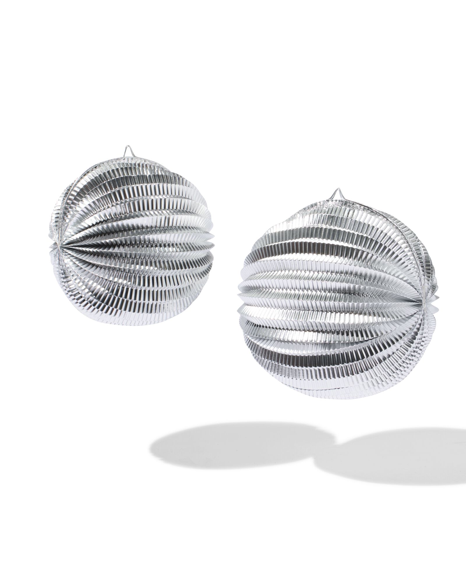 lanterne 25x25cm argent&eacute;e - 2 pcs. - 14250440 - HEMA