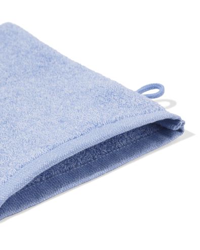 Waschhandschuh, 16 x 21 cm, schwere Qualit&auml;t, Blaumeliert - 5200261 - HEMA