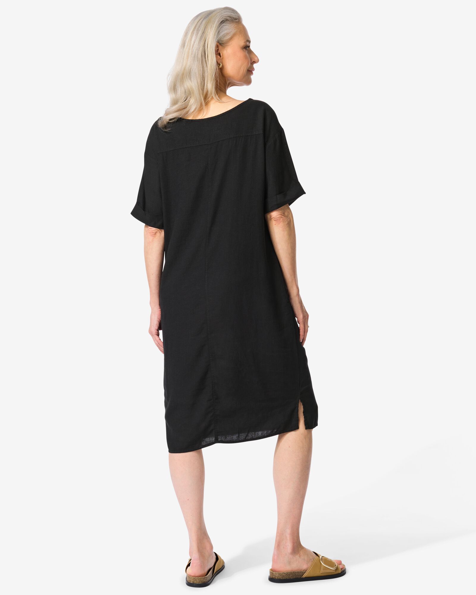 Damenkleid Tony  schwarz - 36200885BLACK - HEMA