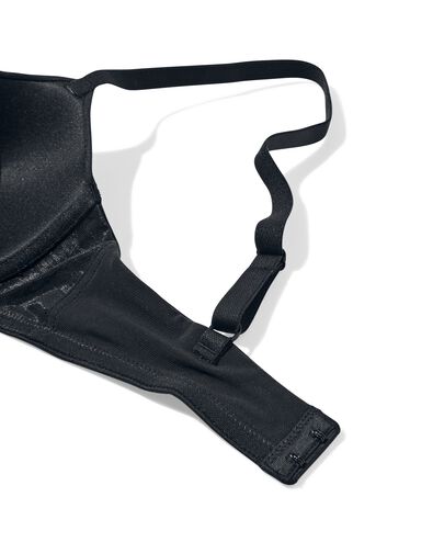soutien-gorge pr&eacute;form&eacute; avec armatures recycl&eacute;/micro noir - 1000019365 - HEMA