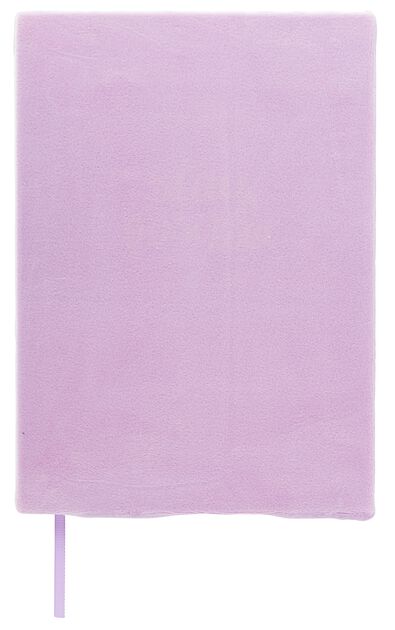 elastischer Buchschoner, Samt, violett - 14590248 - HEMA
