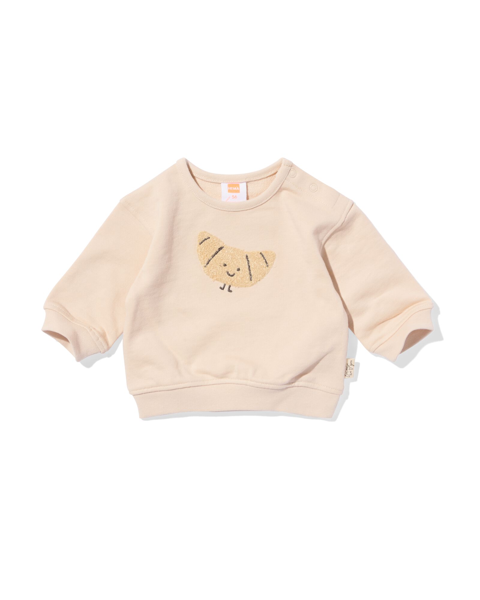 Newborn-Sweater, H&ouml;rnchen ecru - 33444820ECRU - HEMA