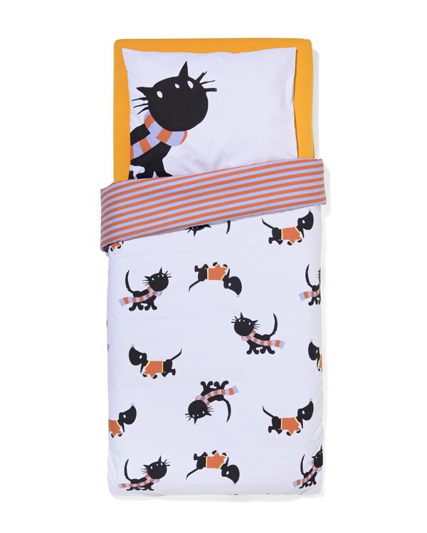 housse de couette tout-petits Takkie 120x150 coton doux  - 5760100 - HEMA