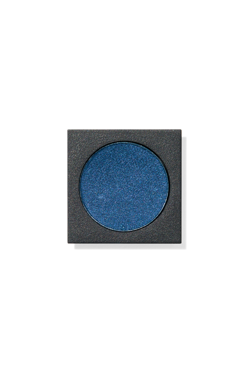 ombre à paupières mono shimmer 21 nightsky blue bleu foncé recharge - 11210359 - HEMA