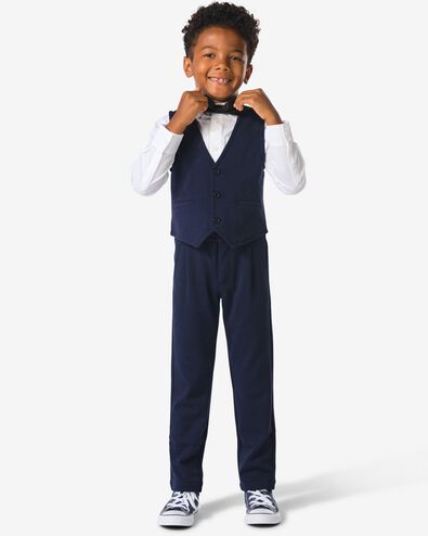 kinder sweatbroek pique blauw blauw - 30706806BLUE - HEMA