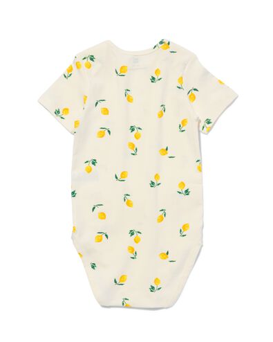 Baby-Body, Biobaumwolle, mit Elasthan eierschalenfarben - 33305430OFFWHITE - HEMA