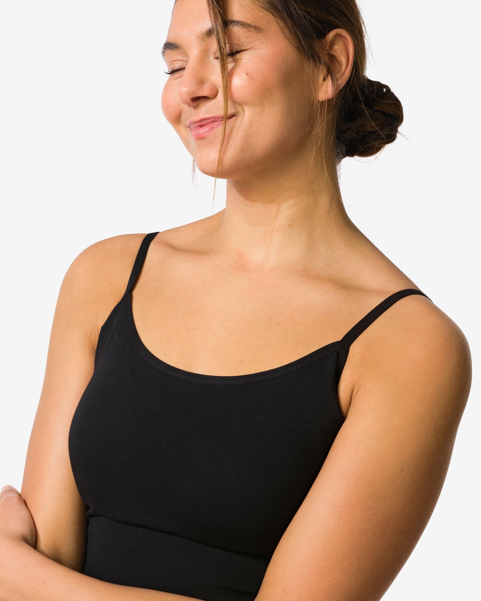 d&eacute;bardeur femme &agrave; bonnets int&eacute;gr&eacute;s noir noir - 19603125BLACK - HEMA