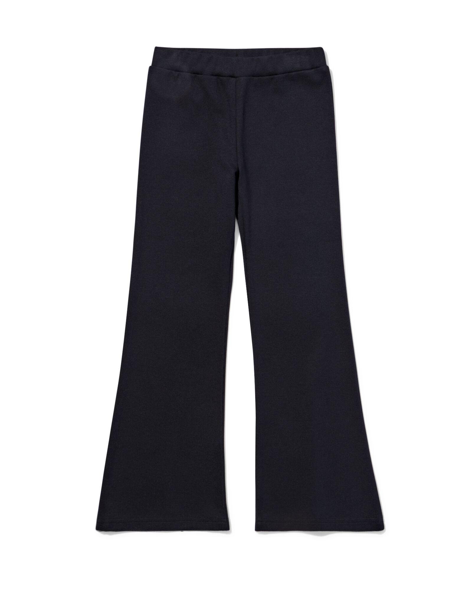 kinderlegging flared fit zwart - 30855114BLACK - HEMA
