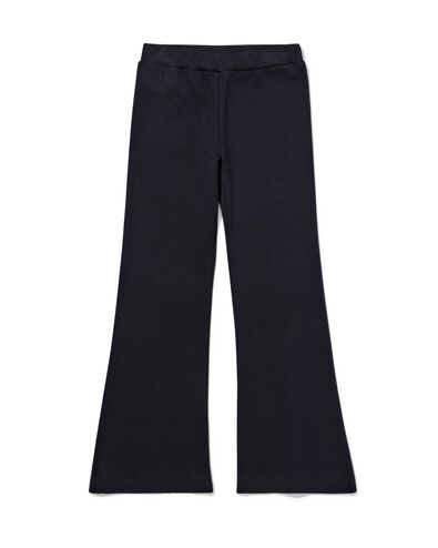 kinderlegging flared fit zwart - 30855114BLACK - HEMA