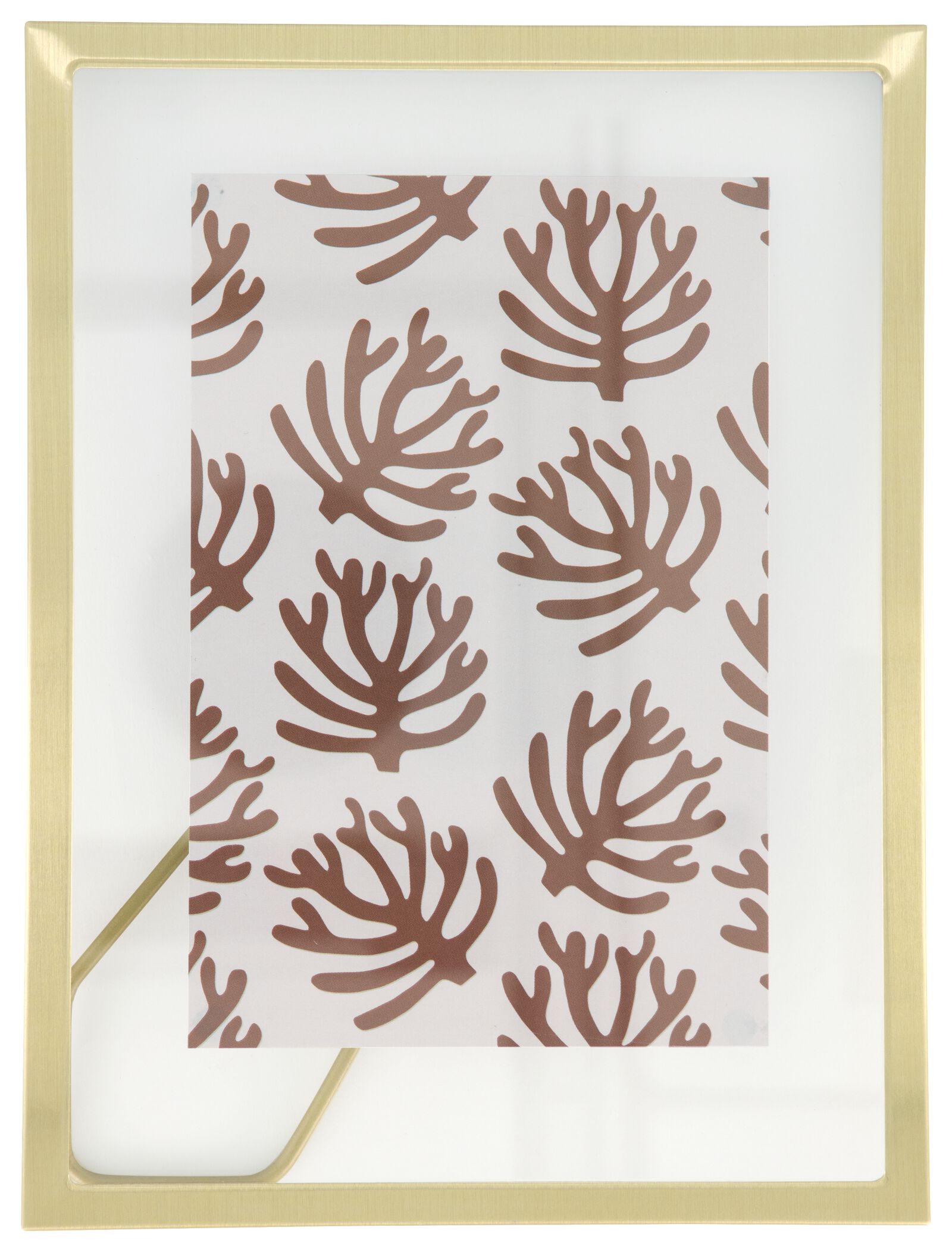 Bilderrahmen, 15 &times; 20 cm, Metall, Gold, schwebend  - 13622017 - HEMA