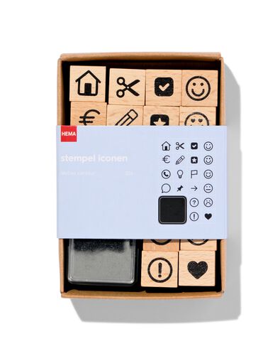 21 tampons icônes - 14470066 - HEMA