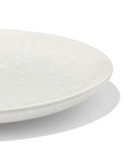 assiette &agrave; dessert ⌀16cm fa&iuml;ence mouchet&eacute;e verte - 9650349 - HEMA
