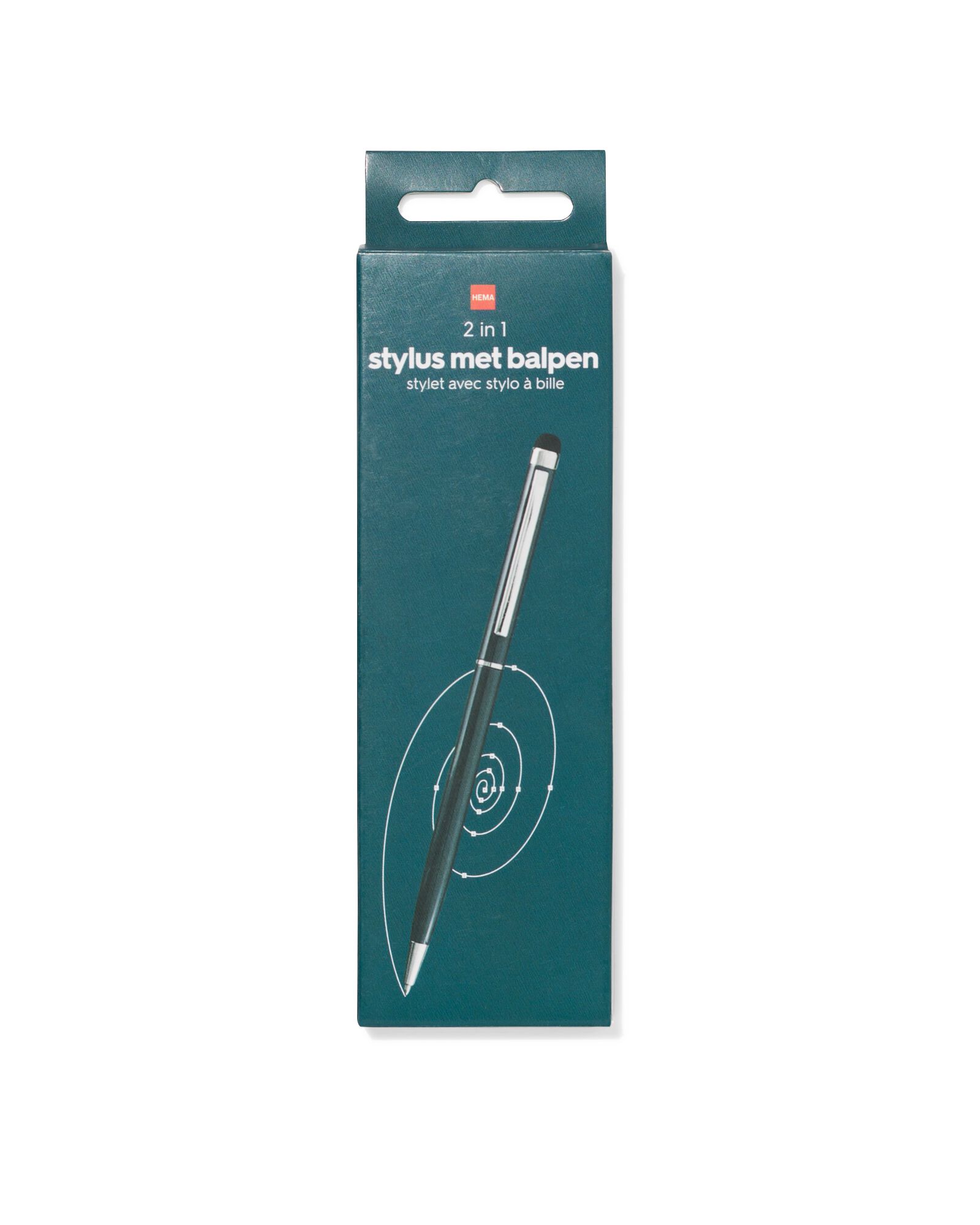 stylet avec stylo-bille 2-en-1 encre noire - 39630075 - HEMA
