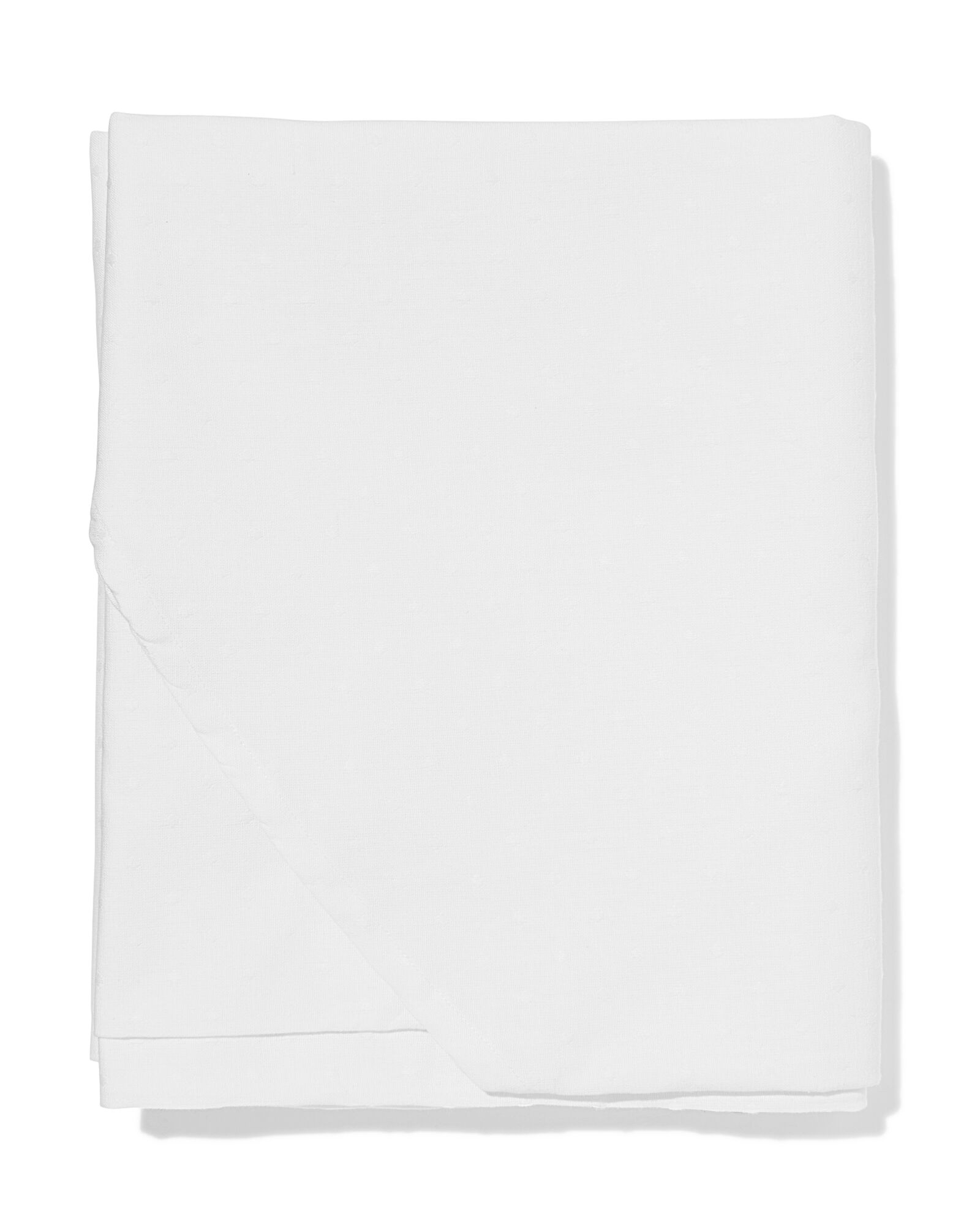 nappe ⌀ 180 cm jacquard &agrave; pois blanc cass&eacute; - 5300145 - HEMA