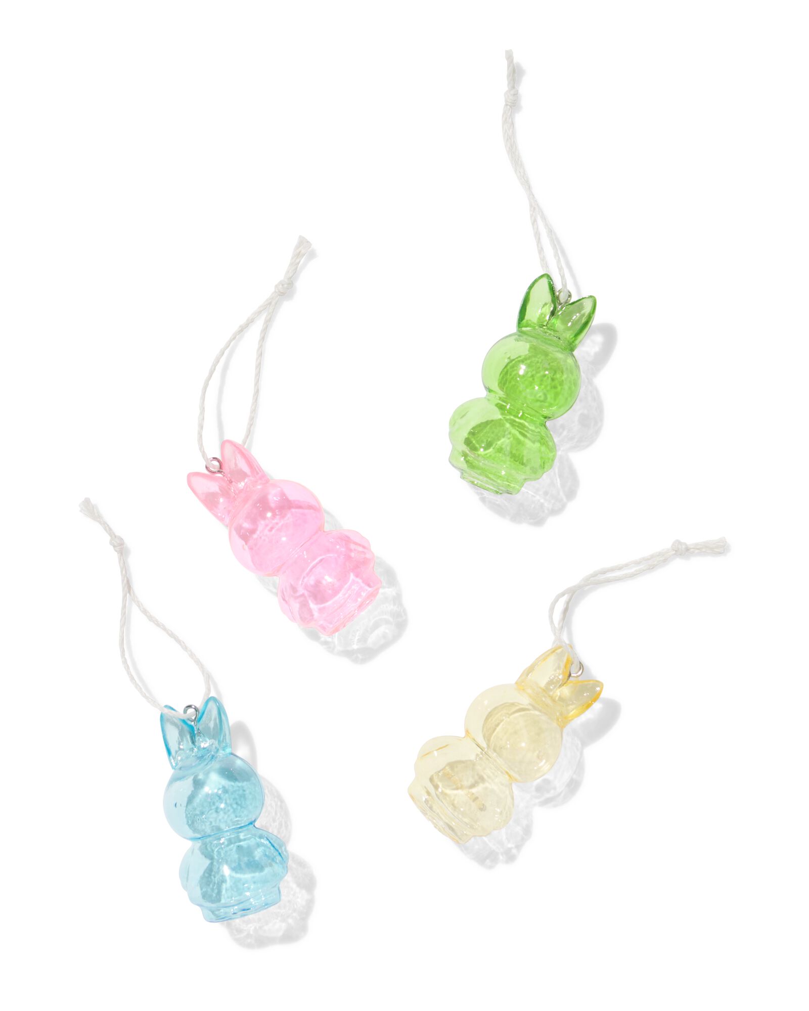d&eacute;corations de P&acirc;ques &agrave; suspendre Miffy verre - 4 pi&egrave;ces - 25800151 - HEMA
