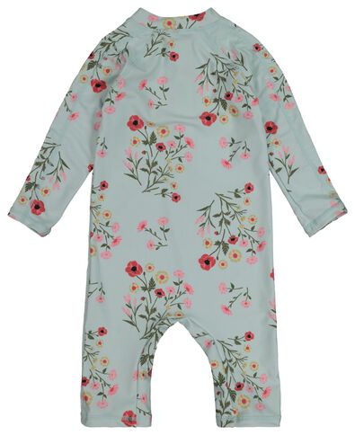 maillot de bain bébé avec indice de protection UPF 50+ bleu 74/80 - 33217532 - HEMA
