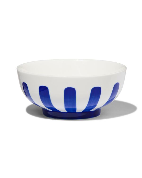 bol &Oslash;11cm - new bone blanc et bleu - vaisselle d&eacute;pareill&eacute;e - 9650009 - HEMA