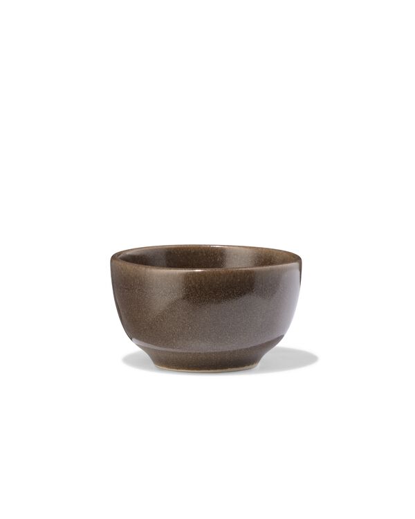 bol haut &Oslash;7cm PURE &eacute;mail r&eacute;actif marron fonc&eacute; - 9650180 - HEMA