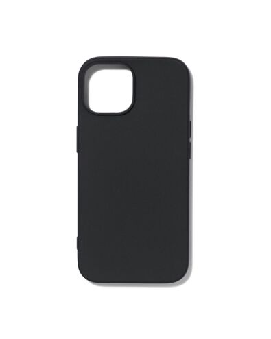 coque souple iPhone 15 noir - 39680023 - HEMA
