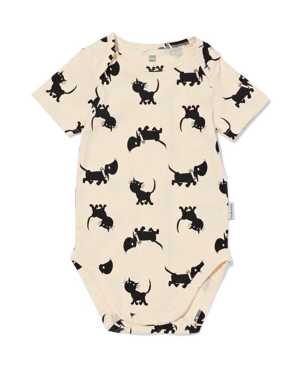 body Takkie et Siepie en coton extensible blanc cass&eacute; blanc cass&eacute; - 33367240OFFWHITE - HEMA