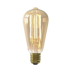 LED-Lampe, E27, 4 W, 320 lm, Edisonlampe, Gold - 20070071 - HEMA