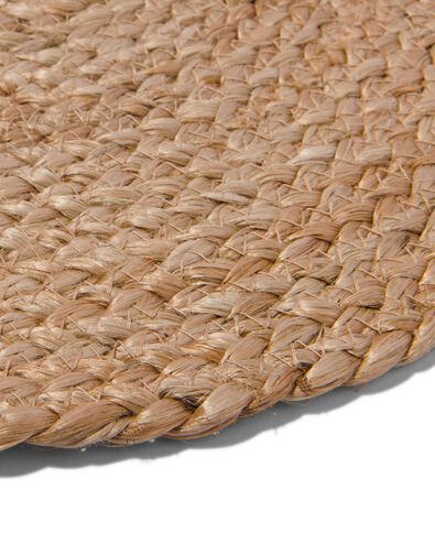 set de table en jute tress&eacute;e - &Oslash; 34 cm - 5300059 - HEMA