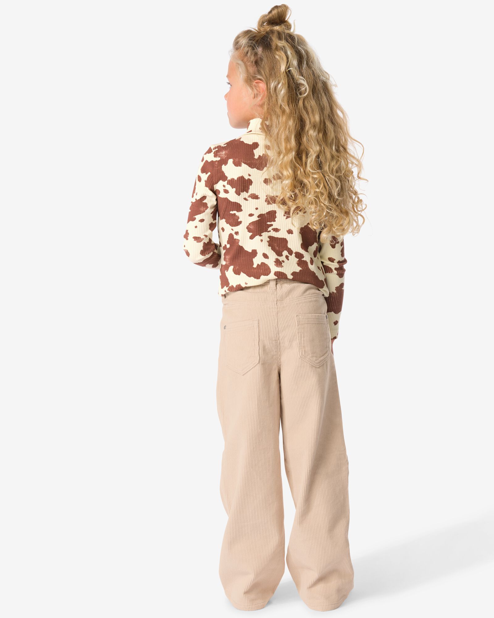 kinderbroek corduroy ecru ecru - 30833725ECRU - HEMA